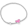 RHODIUM - HOT PINK DRUSY