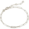 image:imageKendra Scott Courtney Paperclip Bracelet Fashion Jewelry for WomenRHODIUM