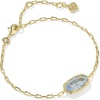 image:imageKendra Scott Elaina Luxe Chain Bracelet Fashion Jewelry for WomenGOLDLIGHT BLUE CUBIC ZIRCONIA