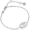 RHODIUM-WHITE CUBIC ZIRCONIA