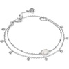 image:imageKendra Scott Emilie Crystal Multi Strand Bracelet Fashion Jewelry for WomenRHODIUM  IRIDESCENT DRUSY