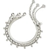 image:imageKendra Scott Kassie Set of 3 Chain Bracelets Fashion Jewelry for WomenRHODIUM