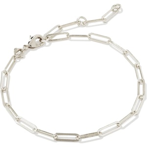 image:imageKendra Scott Courtney Paperclip Bracelet Fashion Jewelry for WomenRHODIUM