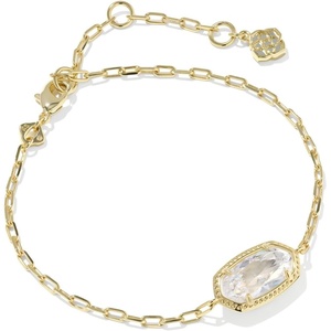 image:imageKendra Scott Elaina Luxe Chain Bracelet Fashion Jewelry for WomenGOLDWHITE CUBIC ZIRCONIA