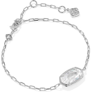 image:imageKendra Scott Elaina Luxe Chain Bracelet Fashion Jewelry for WomenRHODIUMWHITE CUBIC ZIRCONIA