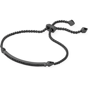image:imageKendra Scott OTT Adjustable Link Chain Bracelet for WomenGUNMETAL  GUNMETAL METAL