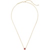 image:imageKendra Scott Davie Pendant Necklace in 18K Gold Vermeil DemiFine Jewelry for Women Red Garnet