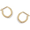 image:imageKendra Scott Lorena Small Metal Huggie Earrings 14K Gold Filled