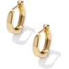 image:imageKendra Scott Lorena Small Metal Huggie Earrings 14K Gold Filled