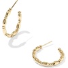 image:imageKendra Scott Miriam Large Bead Hoop Earrings 14K Gold Filled14K YELLOW GOLDFILLED