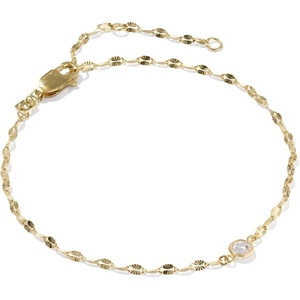 image:imageKendra Scott Alina Sunburst Chain Bracelet 14K Gold Filled14K YELLOW GOLDFILLEDWHITE CZ