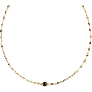 image:imageKendra Scott Alina Sunburst Chain Pendant Necklace 14K Gold Filled14K YELLOW GOLDFILLEDBLACK CZ