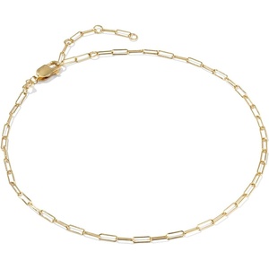 image:imageKendra Scott Meadow Paperclip Chain Anklet 14K Gold Filled