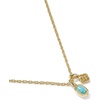 image:imageKendra Scott Mini Elisa Dira Necklace Fashion Jewelry for WomenGold  Blue Lab Grown Opal