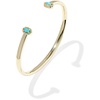 image:imageKendra Scott Mini Elton Cuff Bracelet Fashion Jewelry for WomenGold  Blue Lab Grown Opal