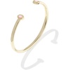 image:imageKendra Scott Mini Elton Cuff Bracelet Fashion Jewelry for WomenGold  Light Pink Lab Opal