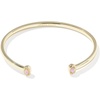 image:imageKendra Scott Mini Elton Cuff Bracelet Fashion Jewelry for WomenGold  Light Pink Lab Opal
