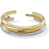 image:imageKendra Scott Oakland Set Of 3 Cuff Bracelets Gold SilverPlated Brass Vintage GoldMixed Metal