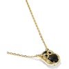 image:imageKendra Scott Owl Short Pendant Necklace 14k GoldPlated Brass Gold Sheen Obsidian