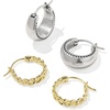 image:imageKendra Scott Gabriella Set Huggie Earring Fashion Jewelry for WomenGold  Gold Metal