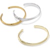 image:imageKendra Scott Oakland Set Of 3 Cuff Bracelets Gold SilverPlated Brass Vintage GoldMixed Metal