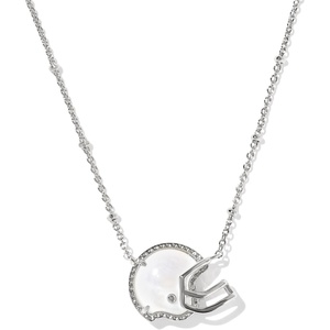 image:imageKendra Scott Football Helmet Short Pendant Necklace Fashion Jewelry for WomenRHODIUMPLATED