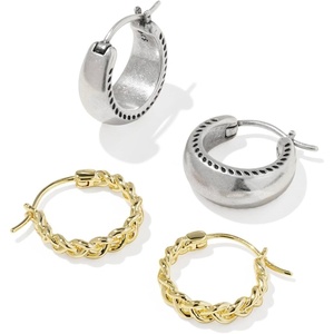 image:imageKendra Scott Gabriella Set Huggie Earring Fashion Jewelry for WomenGold  Gold Metal
