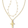 image:imageKendra Scott Amelia Cross Necklace Gift SetGOLD  WHITE CRYSTAL