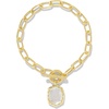 image:imageKendra Scott Daphne Link And Chain Bracelet Fashion Jewelry for WomenIVORY MOTHER OF PEARL