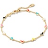 image:imageKendra Scott Haven Delicate Chain BraceletGOLD  MULTI MIX