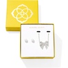 image:imageKendra Scott Krista Bow And Ashton Gift Set Fashion Jewelry for WomenRHODIUM  WHITE PEARL
