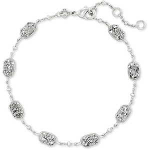 image:imageKendra Scott Emilie Link Bracelet for Women Fashion JewelryRHODIUM PLATINUM DRUSY
