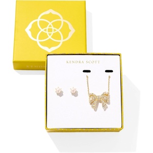 image:imageKendra Scott Krista Bow And Ashton Gift Set Fashion Jewelry for WomenGOLD  WHITE PEARL