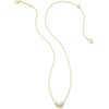 image:imageKendra Scott Blair 14k GoldPlated Butterfly Small Short Pendant Necklace in White Crystal Fashion Jewelry for Women