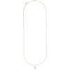image:imageKendra Scott Cross Necklace in 14k Rose Gold Fine Jewelry for Women White Diamond