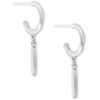 image:imageKendra Scott Fern Huggie Earrings for Women Fashion JewelrySILVERPLATED