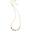 image:imageKendra Scott June Strand Necklace in 14k GoldPlated Brass Fashion Jewelry for Women Gold  Multi Mix