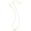 image:imageKendra Scott Mama Crystal Short Pendant Necklace White Cubic Zirconia Fashion Jewelry for WomenGOLD METAL