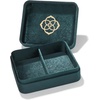 image:imageKendra Scott Mattie Large Case Emerald Velvet