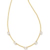 image:imageKendra Scott Cailin Crystal Strand Necklace in White Cubic Zirconia Fashion Jewelry For WomenGOLD  WHITE CUBIC ZIRCONIA