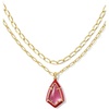 image:imageKendra Scott Camry Enamel Framed Mlt Necklace Fashion Jewelry for WomenGOLD  AZALEA ILLUSION