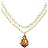 image:imageKendra Scott Camry Enamel Framed Mlt Necklace Fashion Jewelry for WomenGOLD  MARBLED AMBER ILLUSION
