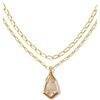 image:imageKendra Scott Camry Enamel Framed Mlt Necklace Fashion Jewelry for WomenGOLD  NATURAL MOTHER OF PEARL