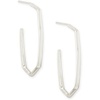 image:imageKendra Scott Ellen Hoop Earrings in Sterling Silver Fine Jewelry for Women