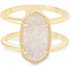 image:imageKendra Scott Elyse Ring for Women Fashion JewelryGOLD  IRIDESCENT DRUSY