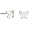image:imageKendra Scott Lillia Butterfly Stud Earrings in RhodiumPlated Brass Fashion Jewelry for Women
