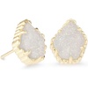 image:imageKendra Scott Tessa Stud Earrings for Women Fashion JewelryGOLD  IRIDESCENT DRUSY