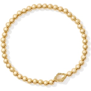 image:imageKendra Scott Abbie Beaded Stretch Brass Bracelet Fashion Jewelry for WomenGOLD  NATURAL MOTHER OF PEARL