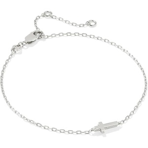 image:imageKendra Scott Cross Inline Bracelet Sterling Silver DemiFine Jewelry for Women
