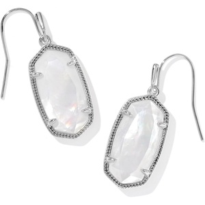 image:imageKendra Scott Dani Drop Earrings for Women Fashion JewelryRHODIUM  IVORY MOTHER OF PEARL